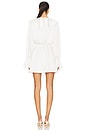 view 3 of 3 Ruffle Dress in White