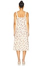 view 3 of 3 x REVOLVE Corset Pleated Midi Dress in Antique White Multi