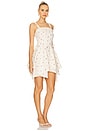 view 2 of 4 Handkerchief Mini Dress in Ivory Multi