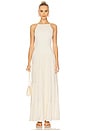 view 1 of 3 Smocked Drop Waist Maxi Dress in Ivory
