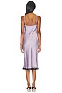 view 4 of 4 VESTIDO LENCERO DE TIRANTES CAMI SLIP DRESS in Lavander & White
