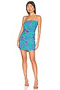 view 1 of 3 Ronnie Dress in Ocean Blue Multi