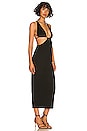 view 2 of 3 COWL マキシドレス in Black