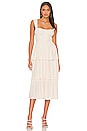 view 1 of 3 Corset Midi Dress in Ivory