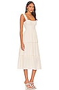 view 2 of 3 Corset Midi Dress in Ivory