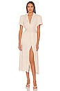 view 1 of 3 Camp Collar Shirt Dress in Creme Brulee in Cr?me Brulee