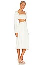 view 2 of 3 ROBE CUT OUT in Whisper White