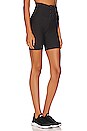 view 2 of 4 Lace Up Biker Short in Black