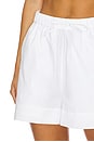 view 6 of 6 Tie Waist Short in Classic White