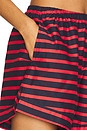view 6 of 6 Pull On Beach Short in Red & Dark Navy