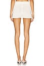 view 4 of 6 Low Rise Crochet Shorts in Off White