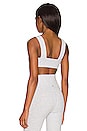 view 3 of 4 Bandeau Top in Heather Grey