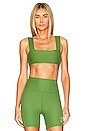 view 1 of 4 Bandeau Sports Bra in Court Green