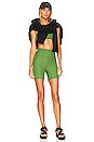 view 4 of 4 Bandeau Sports Bra in Court Green