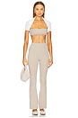 view 4 of 4 Cami Bandeau Bra Top in Cashmere