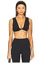 view 1 of 4 Twist Front Bra Top in Black