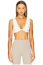view 1 of 4 Twist Front Bra Top in Off White