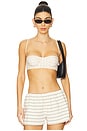 view 1 of 4 Underwire Bra in Antique White Multi