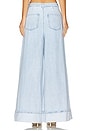 view 4 of 6 Pleated Wide Leg Jeans in Denim