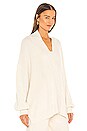 view 2 of 4 Oversized Sweater Cardigan in Ivory