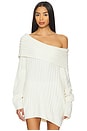 view 1 of 4 Oversized Off Shoulder Sweater in Ivory