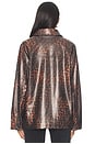 view 4 of 5 x REVOLVE Button Front Jacket in Dark Leopard