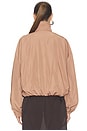 view 4 of 5 CHAQUETA FUNNEL NECK in Umber