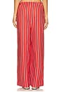 view 4 of 6 Tie Waist Pant in Vibrant Red Multi