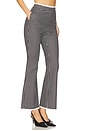 view 2 of 6 Crop Straight Pant in Black Mult