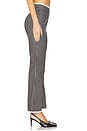 view 3 of 6 Crop Straight Pant in Black Mult