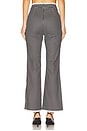 view 4 of 6 Crop Straight Pant in Black Mult