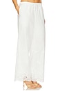 view 2 of 6 Tie Waist Pant in Ivory