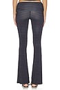 view 4 of 6 PANTALON PANT in Black & Navy