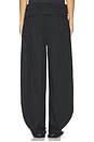 view 4 of 6 PANTALON FOLD OVER in Black