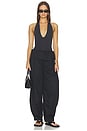 view 5 of 6 PANTALON FOLD OVER in Black