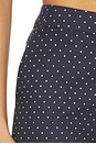 view 6 of 6 Button Front Pant in Navy & White