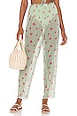 view 1 of 4 Sheer Pants in Sea Green