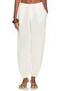 view 1 of 6 PANTALÓN TIPO GLOBO BALLOON TROUSER in Cloud