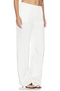view 2 of 6 Silky Pull On Pant in White