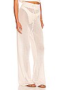 view 2 of 4 Crochet Drawcord Pants in Off White