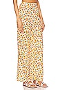 view 2 of 4 Pull On Pant in Micro Sunflowers