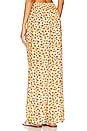 view 3 of 4 Pull On Pant in Micro Sunflowers