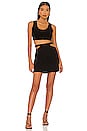 view 5 of 5 Cut Out Skirt in Black
