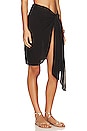 view 2 of 5 Sarong Skirt in Black