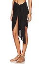 view 3 of 5 Sarong Skirt in Black
