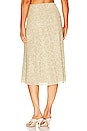 view 3 of 4 MIDI スカート in Stone Multi