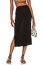 view 1 of 4 Cutout Midi Skirt in Black