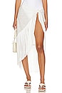 view 1 of 4 Fringe Sarong in Eyelet Off White