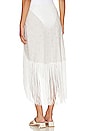 view 3 of 4 Fringe Sarong in Eyelet Off White