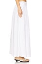 view 3 of 6 Drop Waist Maxi Skirt in Classic White